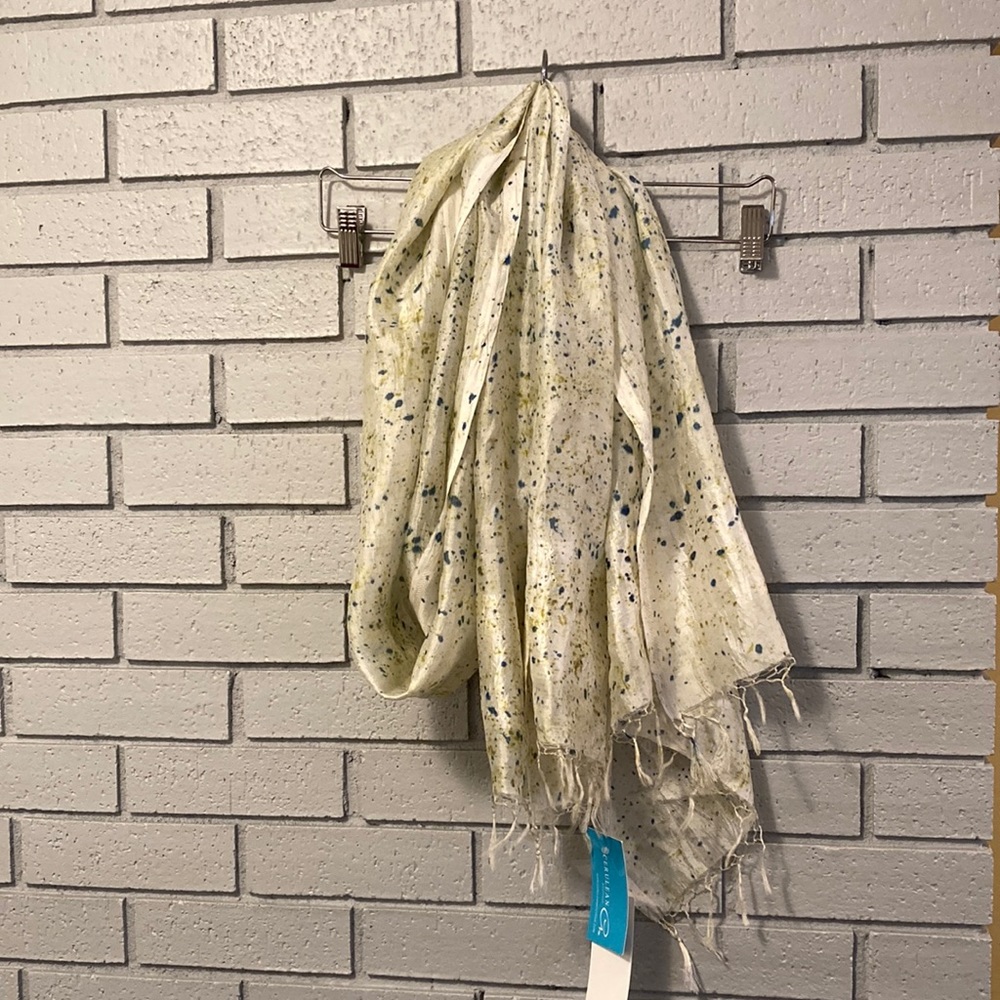 NWT Eileen Fisher Scarf Lightweight Silk